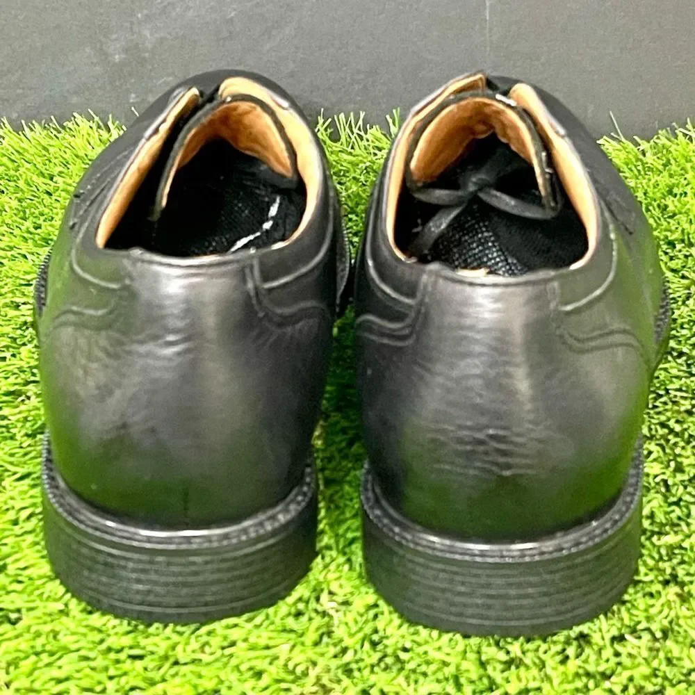 Johnston & Murphy Pattinson XC4 Waterproof Black Plain Toe Oxfords. Size 10.5M